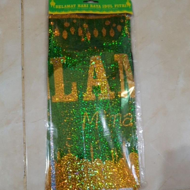 Gratong Garland Idul Fitri / Hiasan Lebaran/Garland Selamat Idul Fitri