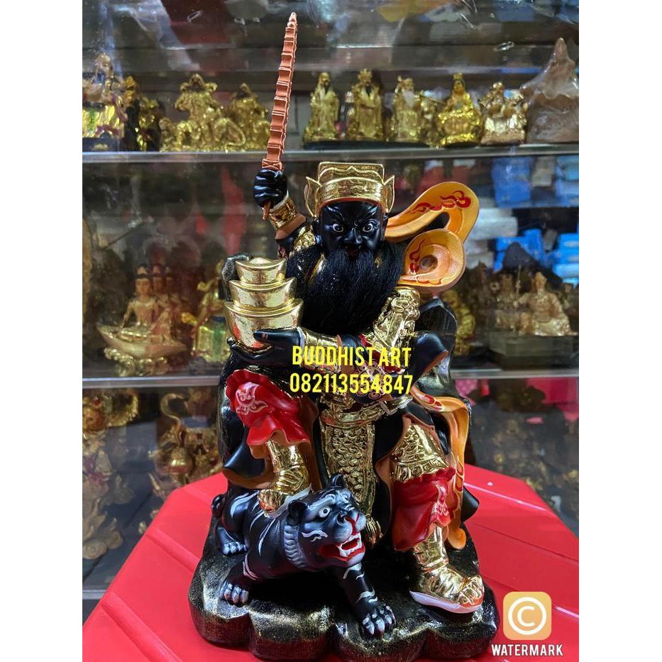 Patung Dewa Han Tan Kong hantankong tio wan xue dewa rejeki 8 inch