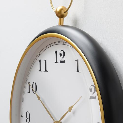 Jam dinding Unik Besar Mewah Elegan Silver Gold