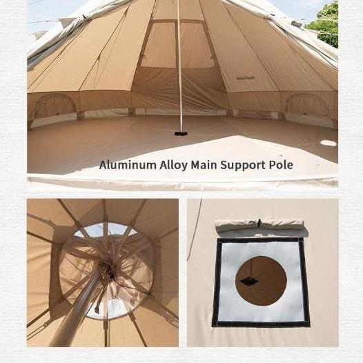 Terlaris Tenda Cotton Series Naturehike Nh20Zp005 Safari Glamping Camping