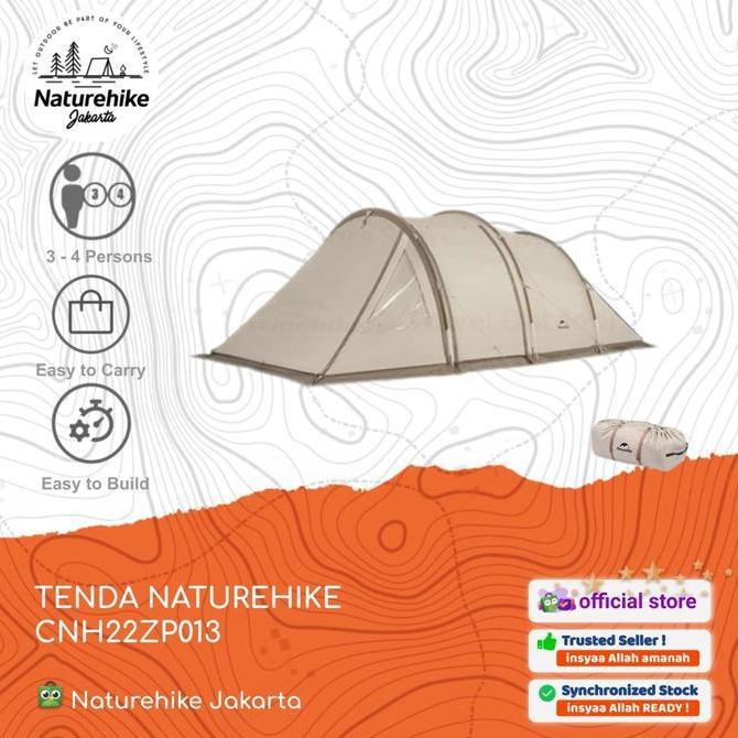 Terlaris Tenda Vessel Campervan / Mobil Camping Tunnel Naturehike Cnh22Zp013