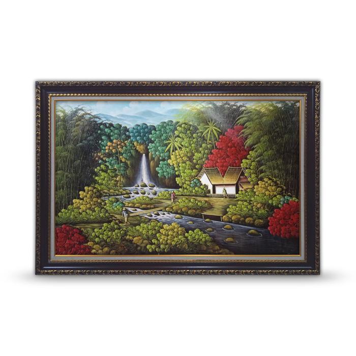 Lukisan Pemandangan Alam Pedesaan Jumbo