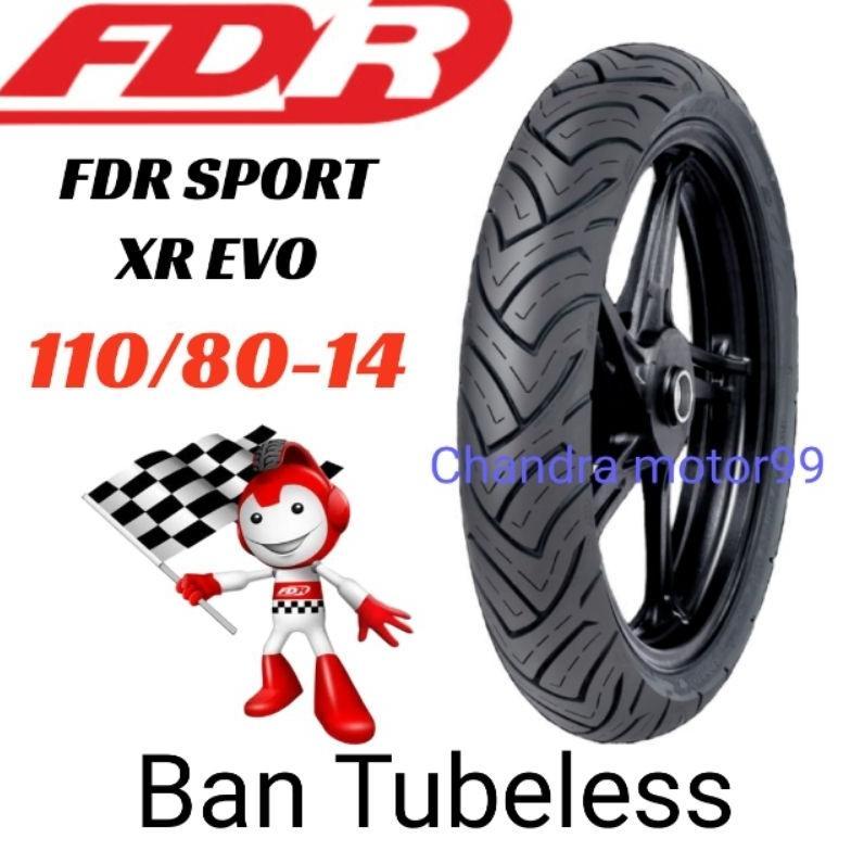 BAN FDR SPORT XR EVO 110/80-14 TUBELESS 110 80 14
