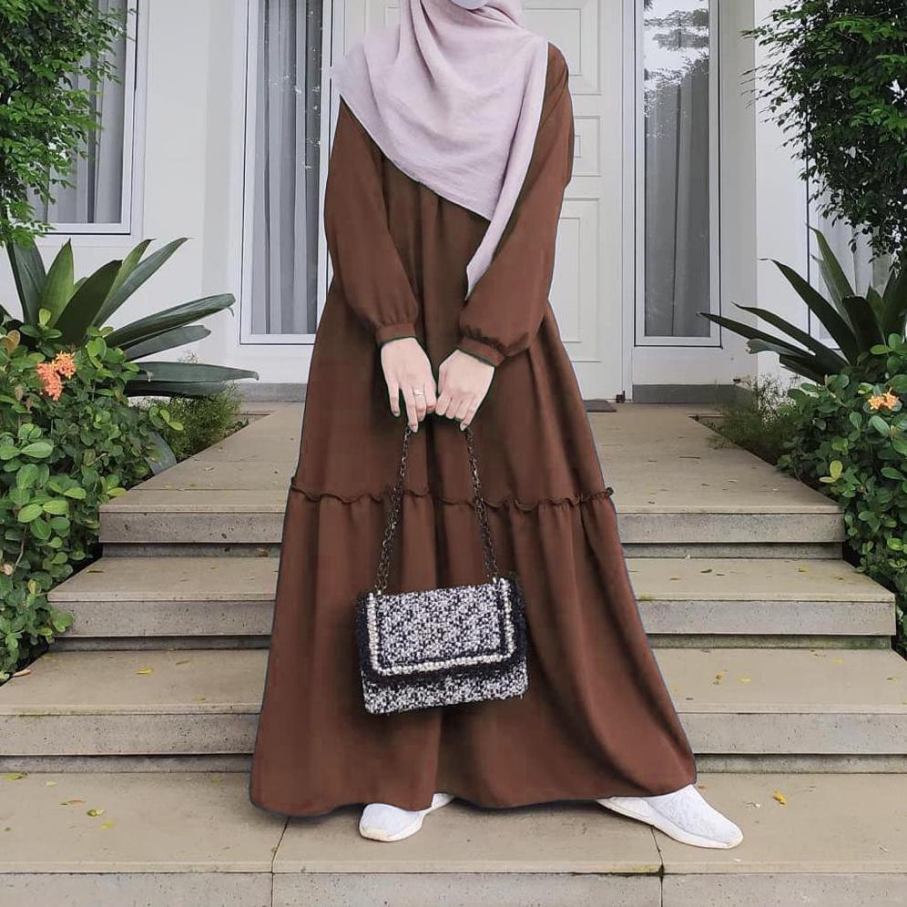 Jovinna Gamis Maxi Dress Muslim Wanita Cod