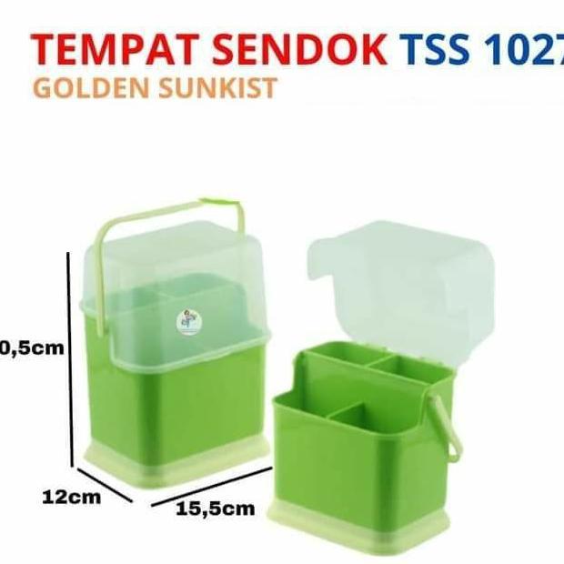 Tempat Sendok Tutup Tss 1027 Golden Sunkist / Tempat Multifungsi Tss 1027 Golden Sunkist / Tempat Se
