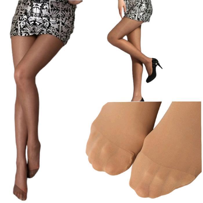 Bisa Cod - Ivshop - Stoking Wanita Warna Kulit Panjang Sepaha / Kaos Kaki Stoking Tipis Transparan L