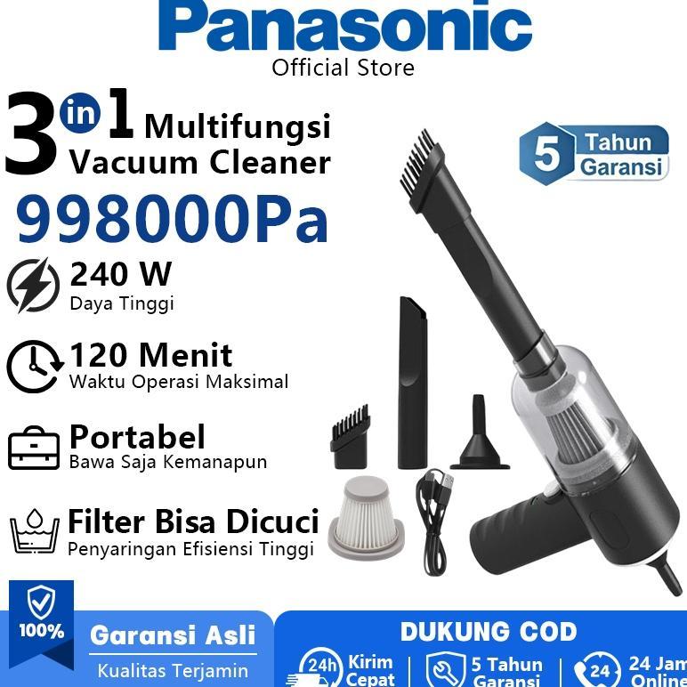 [COD] Vacuum Cleaner PortableTanpa Kabel 3 in 1, Alat Serbaguna untuk Mobil, Lantai Rumah & Kasur - 