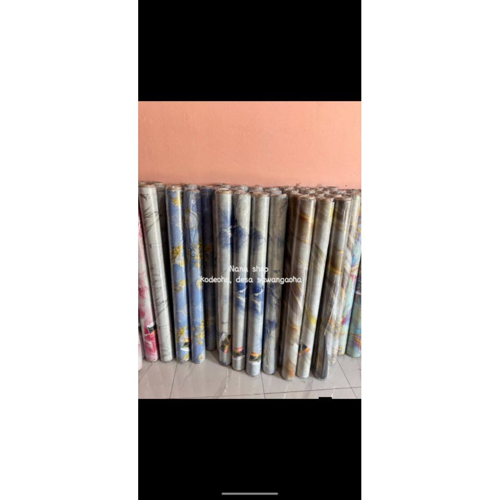 Tikar lantai/tikar plastik/perlak/tikar gulung ukuran -+15meter