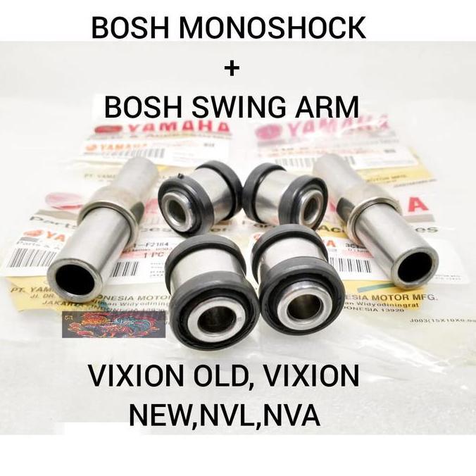 Ready Bosh Mono+Arm Paket Vixion Old, New, Nvl, Nva Kualitas Original