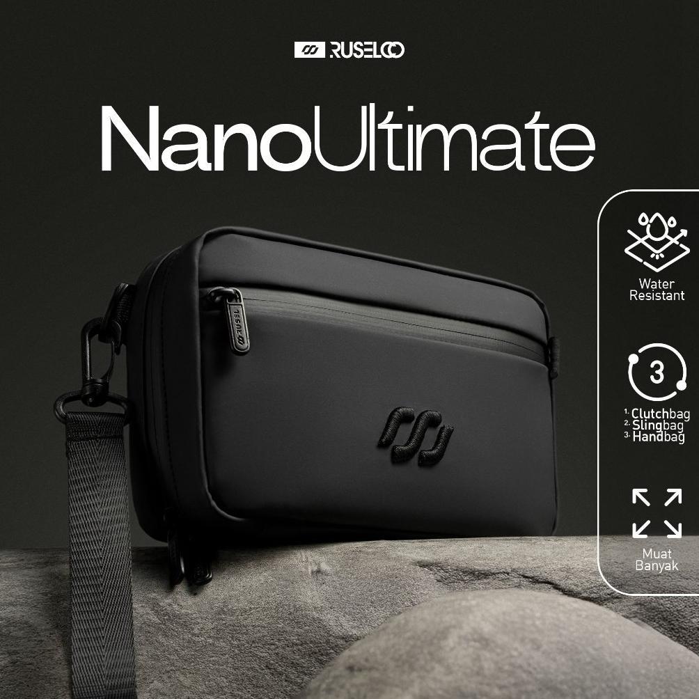 RUSEL CO - Handbag Nano Ultimate Exclusive Tas Pria Multifungsi Waterproof