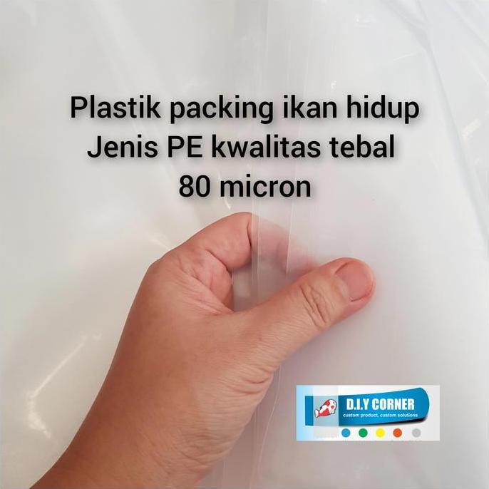 Iyakirim- Plastik Packing Ikan Koi 50 X 90 Cm Plastik Khusus Packing Ikan Hidup Tebal Dan Tidak Muda