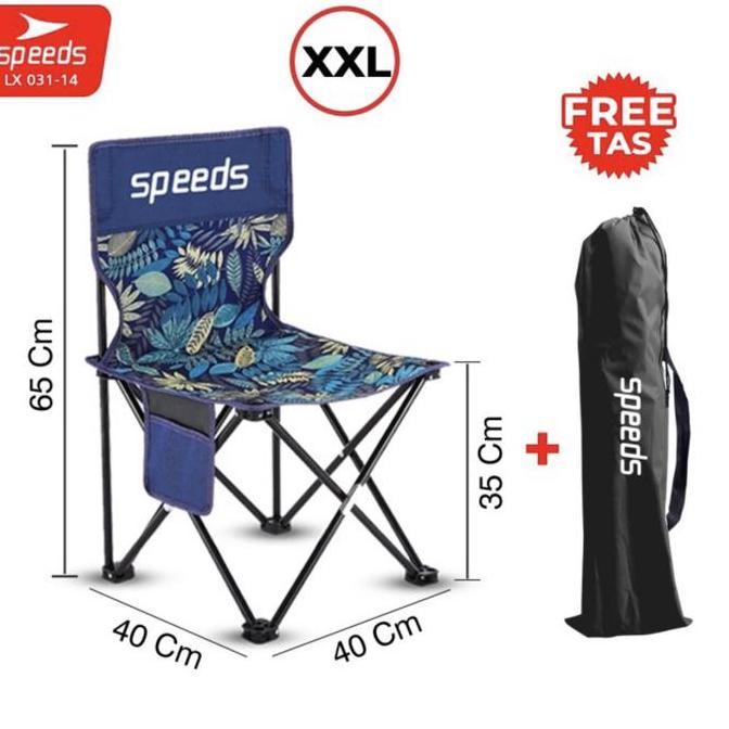 Kursi Lipat Outdoor Portable Kursi camping Bangku Gunung Speed (XL)