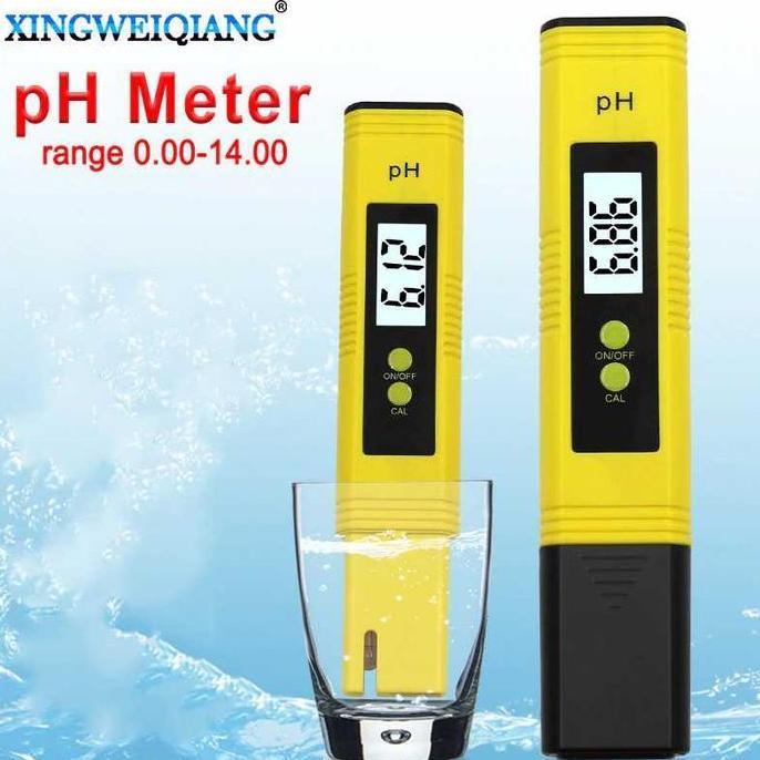PLOMAT Alat Ukur PH Meter Digital Akuarium Air Kolam Hidroponik Pengukur PH