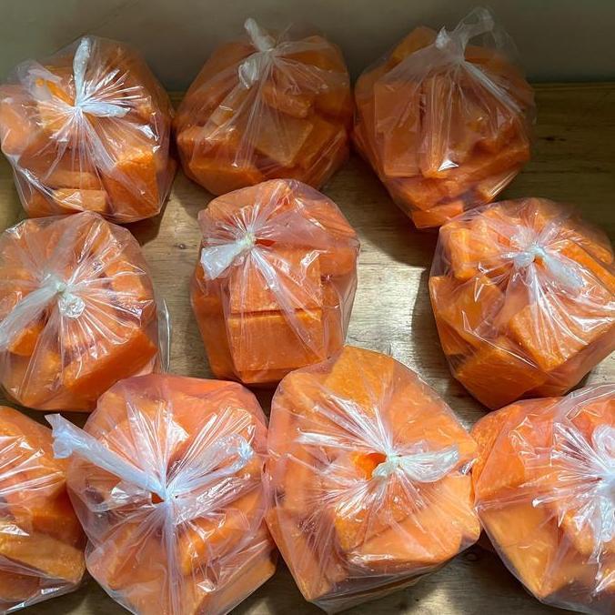 Bathe- Sabun Pepaya Kiloan Rijekan Potongan Pabrik  Varian 1Kg 500G 250G Mencerahkan Kulit, Perawata