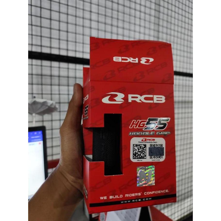 HANDGRIP RCB RACING BOY HG 55 HG 66 HG55 HG66 CALIBRE RUBBER ORIGINAL HANFAT HANDFAT HANDLE HENDEL G