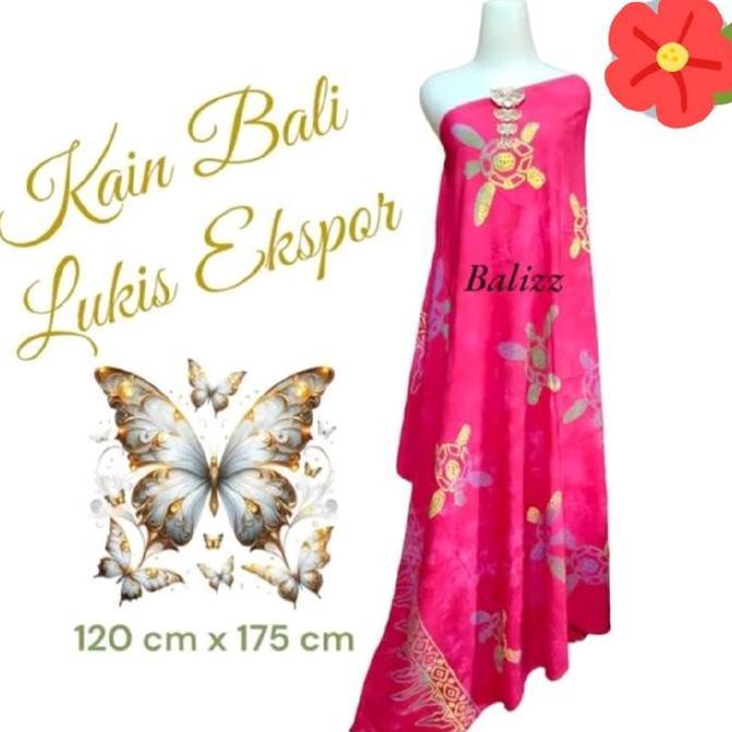 Kain pantai kain bali motif tie dye ukuran jumbo 120x195 - 200 Cm syal selendang hiasan