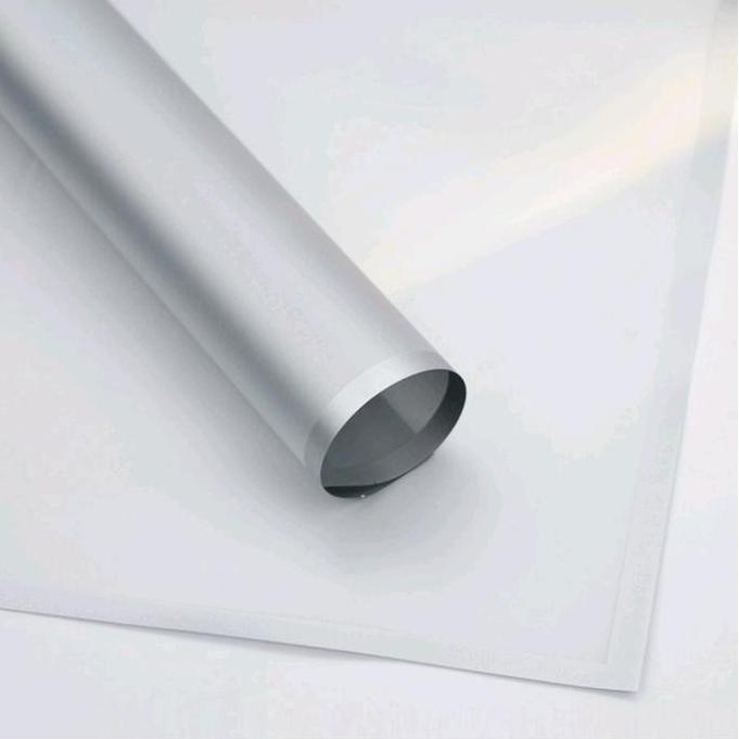 Fiore- ( 10 Lembar ) Kertas Buket Cellophane List Segi / Cellophane List / Kertas Buket List Biru