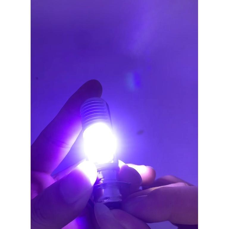 BESTPROMO Lampu LED H6 12 Mata 12V 8W AC/DC Universal Motor Matic Dan Bebek Vario Mio Beat Supra Sat