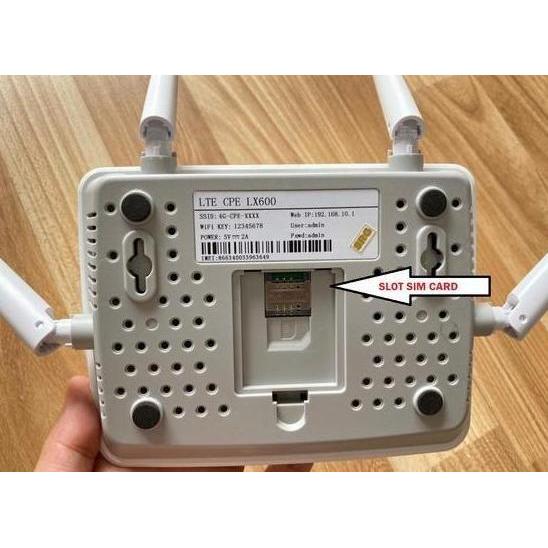 Wifi Wireless Router 4G LTE CPE Smartcom LX600 300Mbps SIMCARD