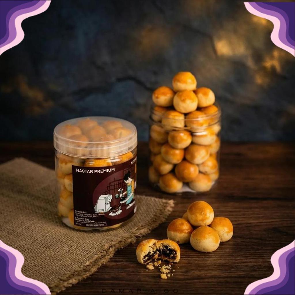 High Quality Nastar Premium Sultan Homade Enak Lembut Lumer Nastar Wisman Keju 600Ml Kue Lebaran