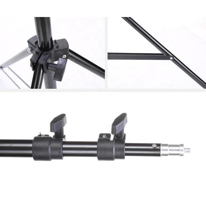 Tripod HP 3121 Panjang 2 Meter Stand Kamera Lampu Tripot Handphone 2.1