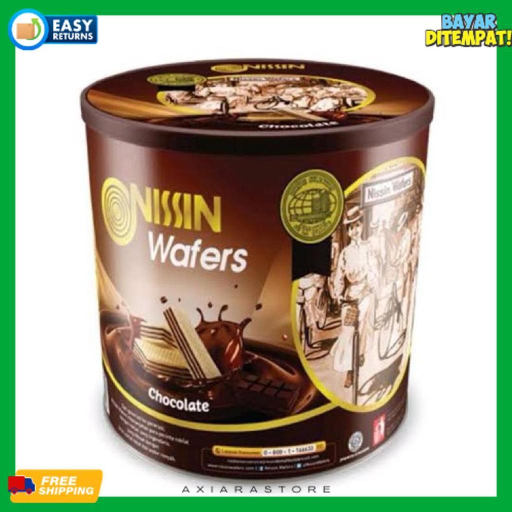 Diskon Nissin Wafer Chocolate Wafer Coklat Murah Roti Lebaran Kue Kering