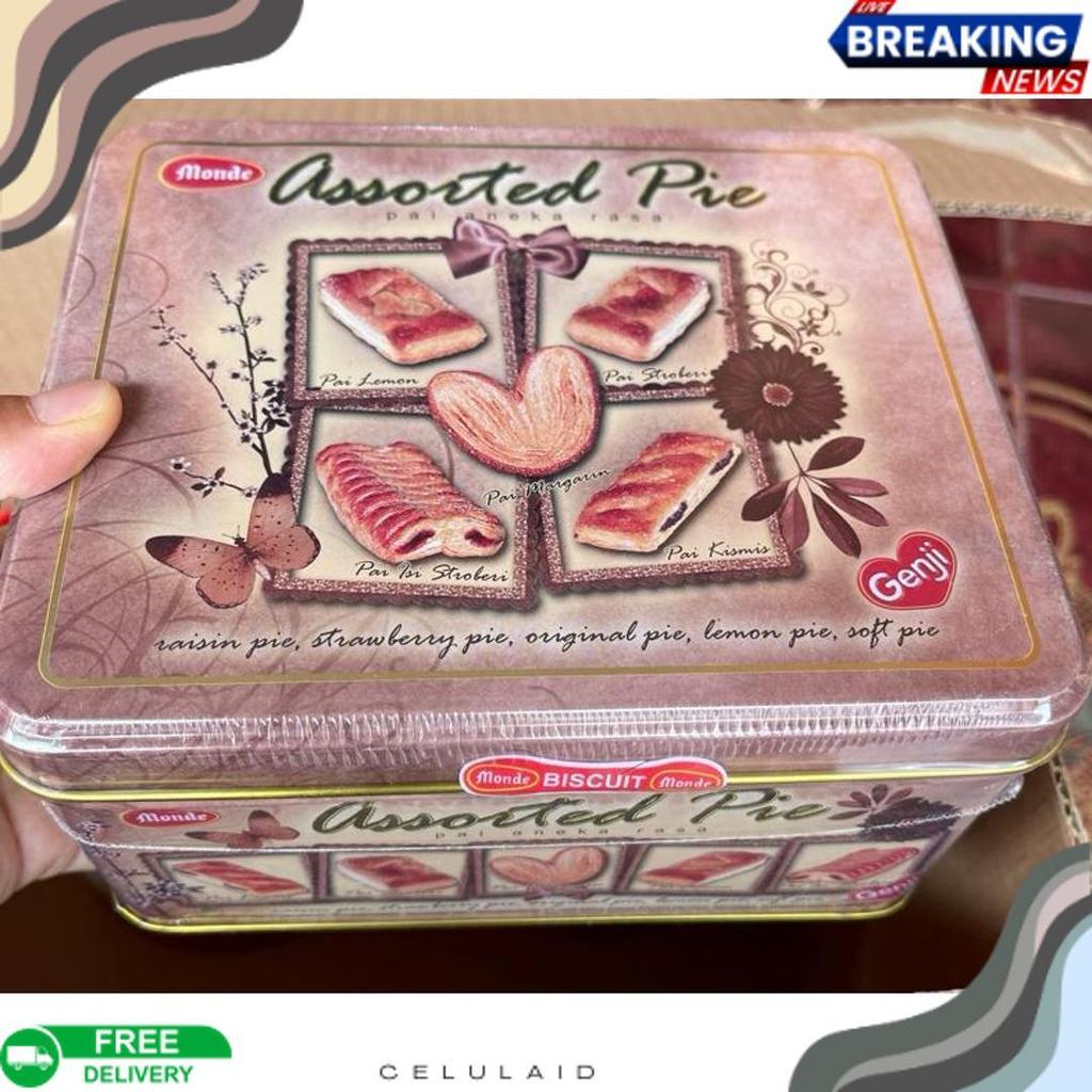 Sale Agen Distributor Makanan Ringan Hampers Lebaran Snack Biskuit Monde Assorted Pie Genji Pai Kale