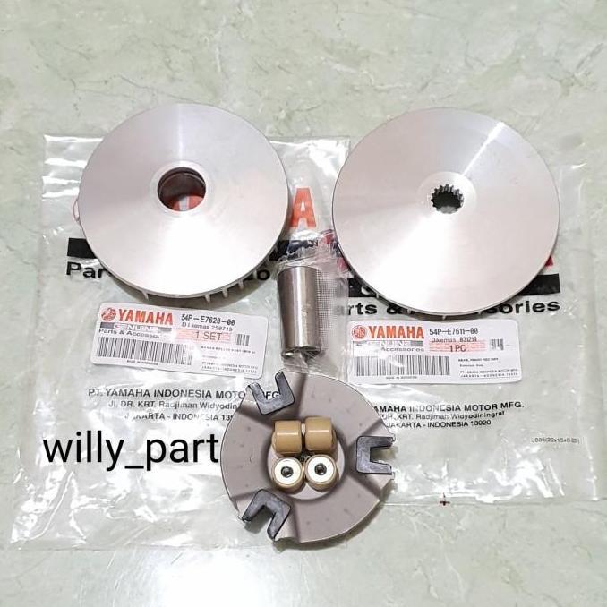 RUMAH ROLLER SET + KIPAS RUMAH ROLLER MIO J / XRIDE / MIO SOUL GT 110