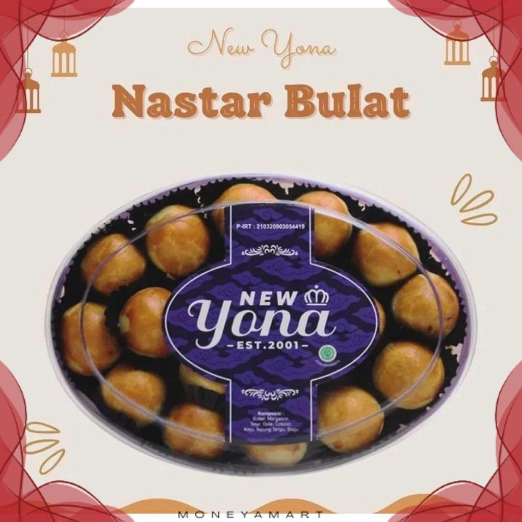 Bisa Cod Ready New Yona Cookies 2026 Original Kue Kering Lebaran - Nastar Kastangel Sagu Putri Salju
