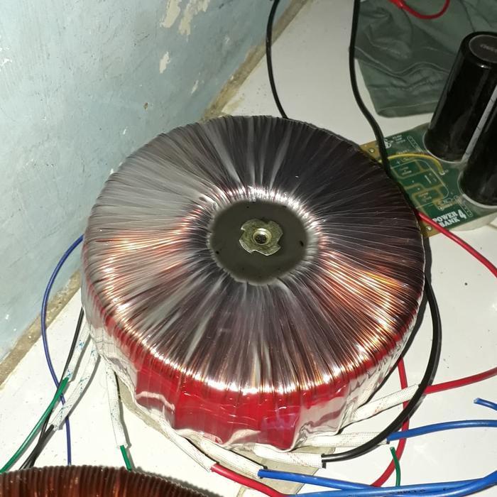 trafo toroid trafo donat 10A ct32v 45v 900va