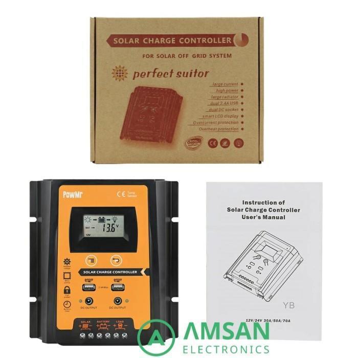 Solar Charger Controller PVSC 50A 70A Perfectsuitor Powmr