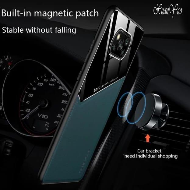 POCO X3 NFC SOFT CASE PREMIUM PLEXIGLASS LEATHER