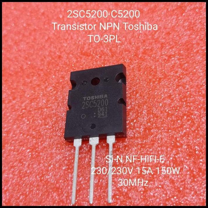 HOT DEAL 2SC5200 C5200 TRANSISTOR NPN TOSHIBA TO-3PL 