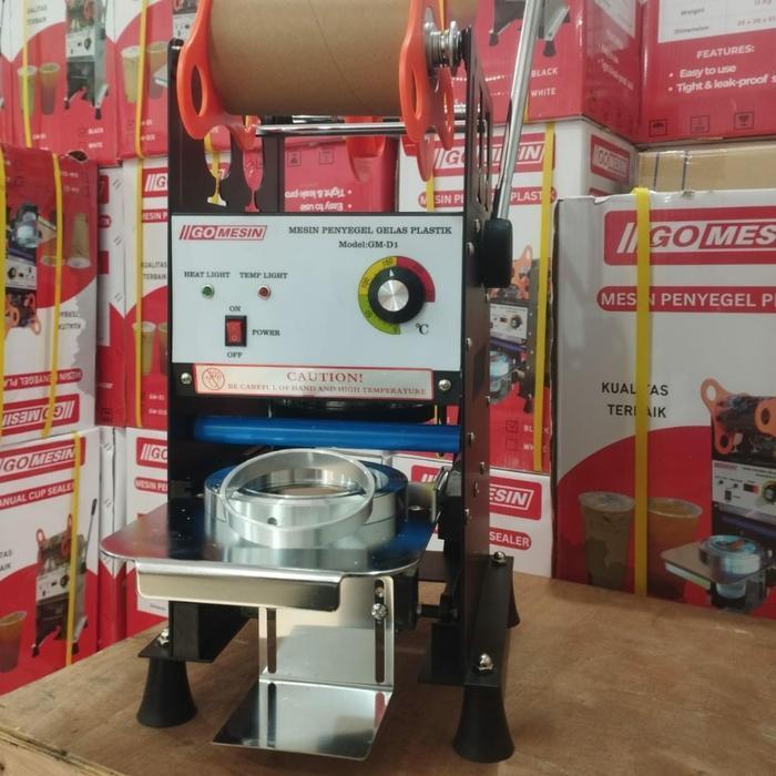 mesin cup sealer go mesin black GM-D1 (12oz-22oz)