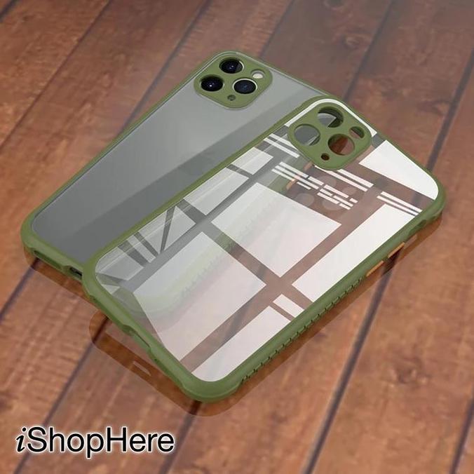 Anti Crack Clear Tread Hard Case Casing Bening iPhone X XR XS Max