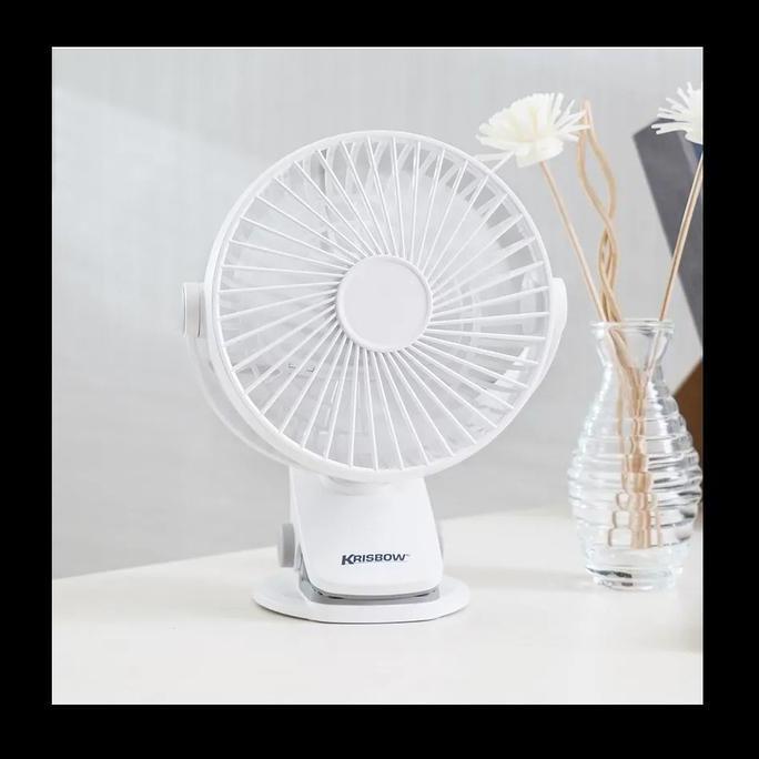KRISBOW KIPAS ANGIN EMERGENCY TANPA LAMPU LED KIPAS ANGIN MATI LAMPU