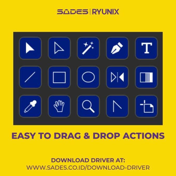 Sades Ryunix XD100 Stream Deck ControlPad SadesXD100 Streamdeck Elgato