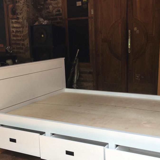 Terlaris Divan Kayu Dipan Kayu Tempat Tidur Ukuran 120X200