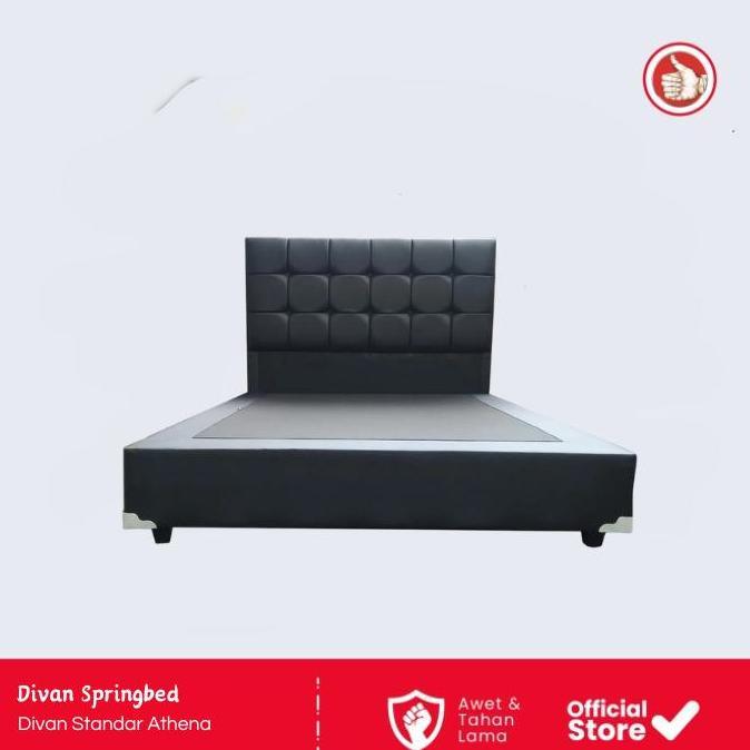 Terlaris Jempol Furniture - Jual Divan Sandaran Di Solo Termurah | Dipan Sandaran Springbed - Athena