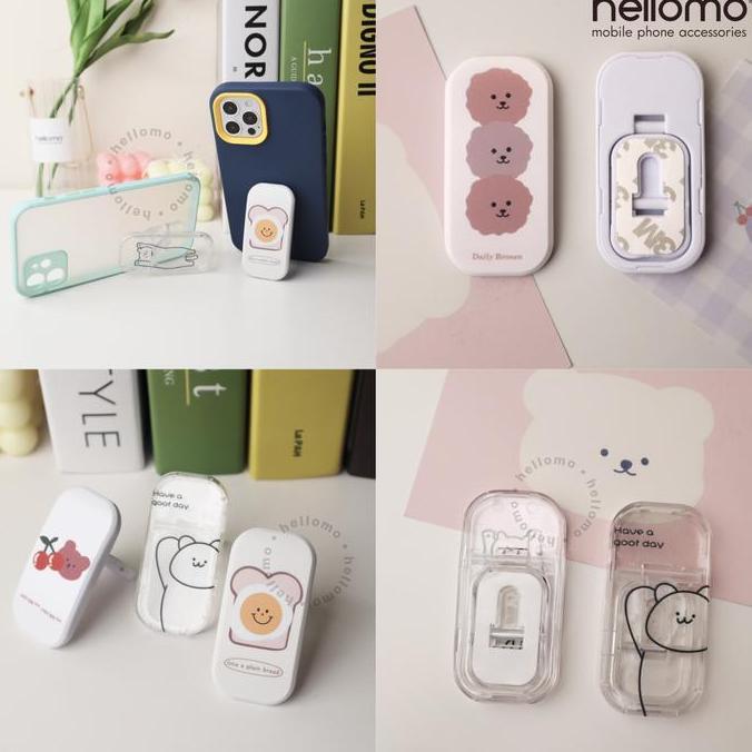 Poptok Phone Grip & Phone Stand Griptok Phone Holder Click On Grip Tok