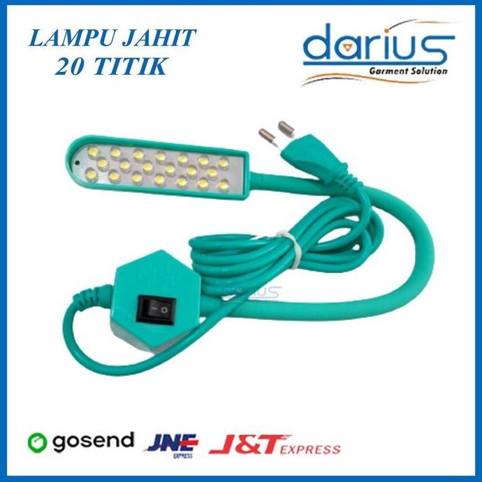 Lampu mesin jahit LED 20 titik dengan magnet/lampu jahit/lampu led