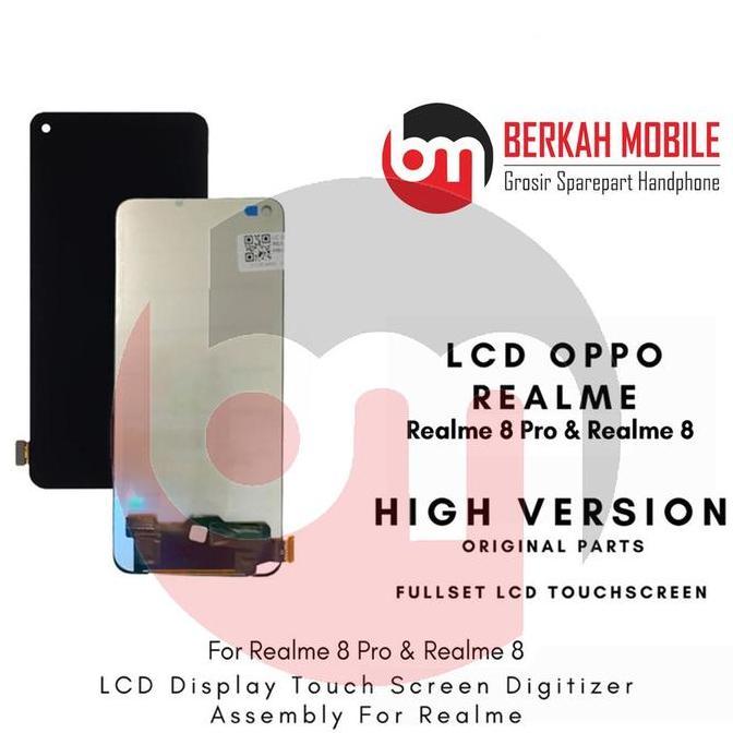 LCD Oppo Realme 8 Pro / Realme 8 4G ORIGINAL Fullset Touchscreen