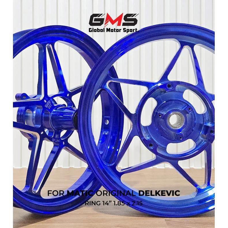 Velg Delkevic Series X-1 Beat Vario 110 125 150 160 Aerox Nvx Aerox 155 Aerox New Old Nmax New 2020 