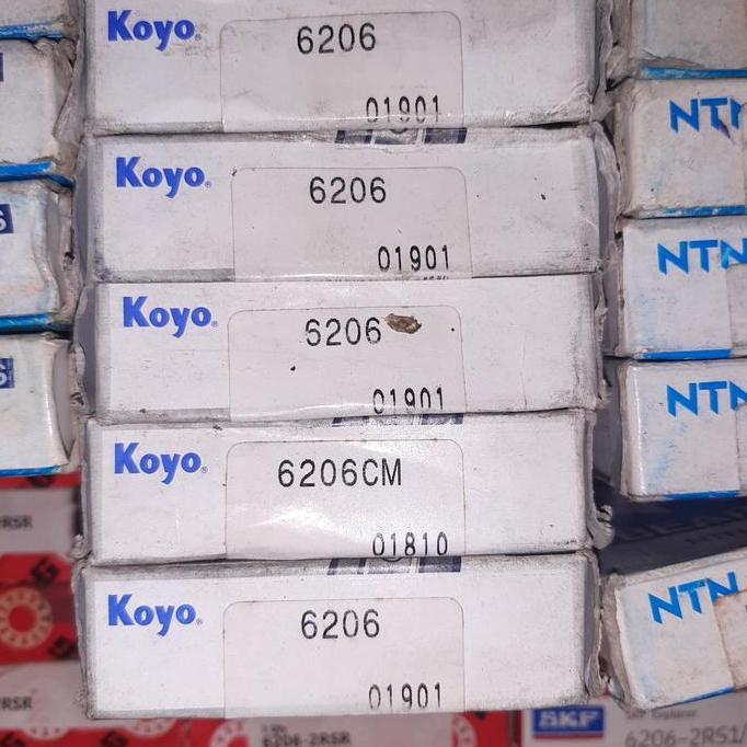 BEARING KOYO 6206 OPEN TANPA TUTUP bearing Koyo 6206 TERBAIK