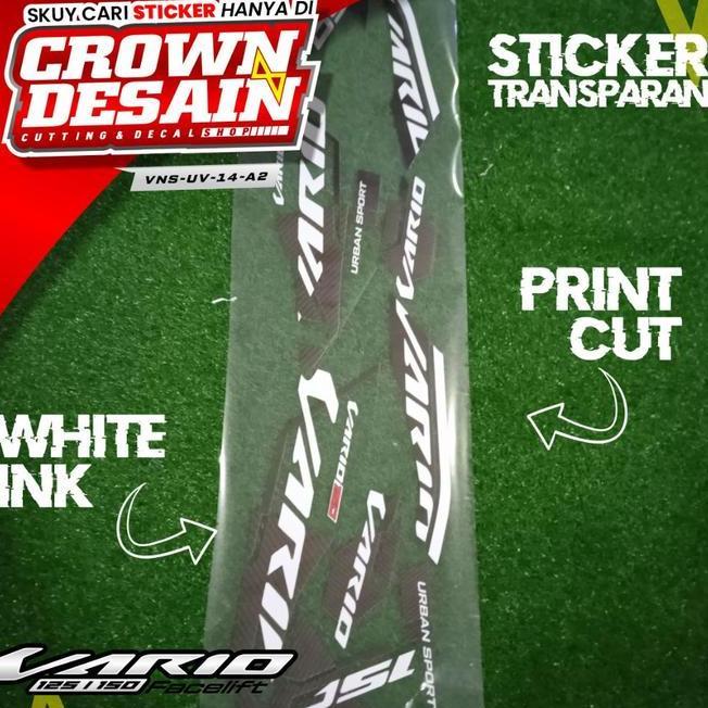 Striping Transparan Vario Striping Transparan Vario New 150 Cc Variasi -