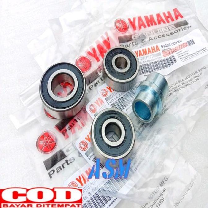 3 PCS BOSH DAN BEARING RODA BELAKANG NAP GEAR JUPITER MX NEW 135/BOSH NAP GEAR GIR JUPITER MX NEW 13