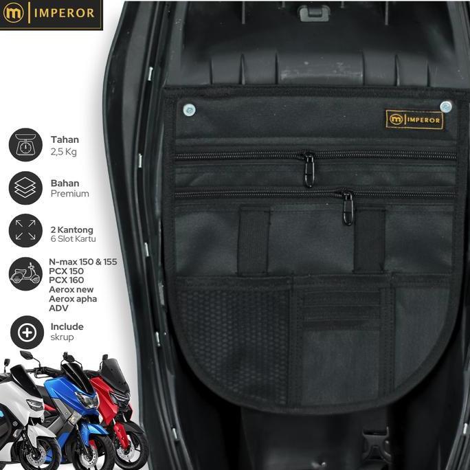 TAS JOK YAMAHA N-MAX// TAS ORGANIZER YAMAHA N-MAX// KANTONG JOK N-MAX