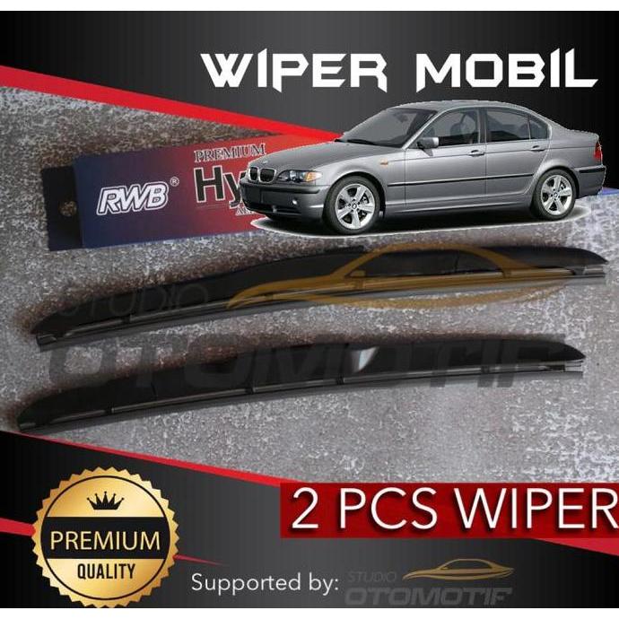 WIPER BMW E46 22-20 2002 RWB HYBRID GRAPHITE / WIPER BMW E46 2 PCS HEMAT