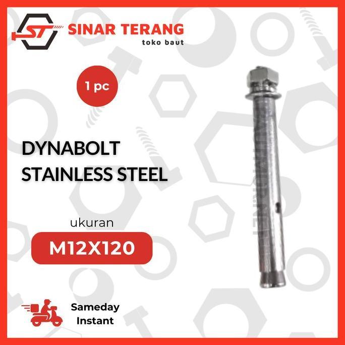 Dynabolt Stainless 304 12X120| Ramset 304 Sus 12X120 Terbatas
