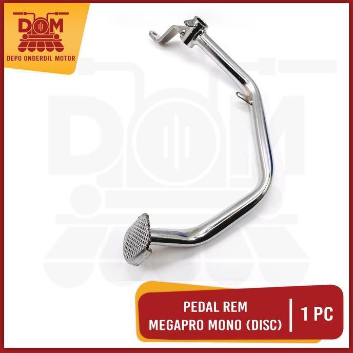 Promo Pedal Rem Megapro Mono Shock New Disc (ERASER/TOKAIDO) Tuas Injakan Kaki Bawah Rim Belakang Mo